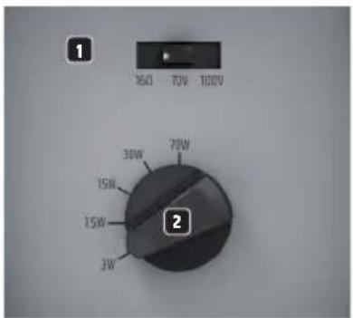 LD Systems DQOR 3 T W - TOMAS DE TRANSFORMADOR - 1