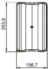 LD Systems DQOR 3 T W - ABMESSUNGEN (MM) - 3