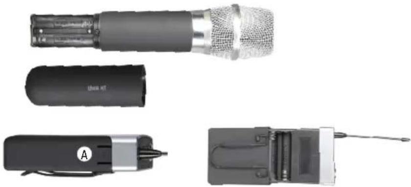 LD Systems U518 MD - SOSTITUZIONE DELLE BATTERIE - 1