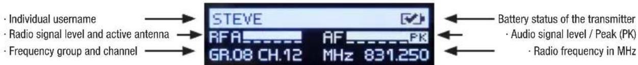 LD Systems U518 MD - DISPLAY - 1