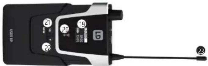 LD Systems U505 MC - NADAJNIK KIESZONKOWY - 2