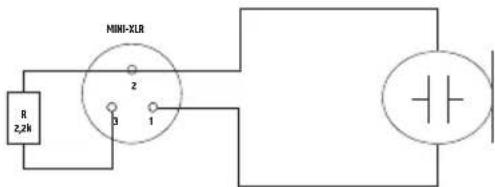 LD Systems U506 R2 - BELTPACK MINI-XLR PIN ASSIGNMENT - 3