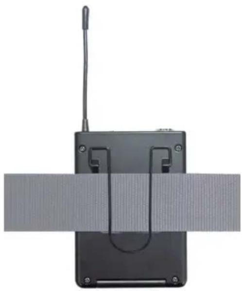 LD Systems U308 MD - ATTACHING THE POCKET TRANSMITTER - 1