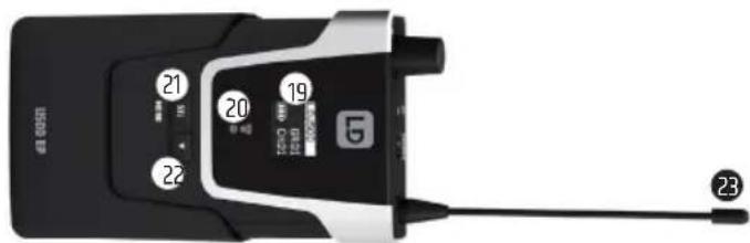 LD Systems U508 MD - BELT PACK TRANSMITTER - 2
