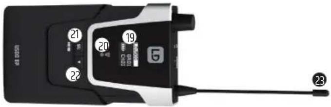 B500 21 20 19 G 22 B500 G 23