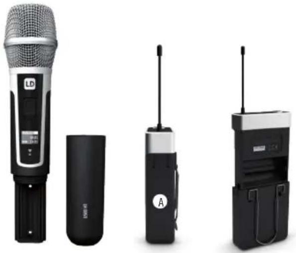 LD Systems U506 MD - SOSTITUZIONE DELLE BATTERIE - 1