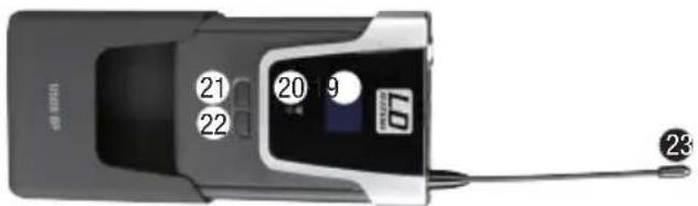 LD Systems U518 MC - TRASMETTITORE TASCABILE - 2