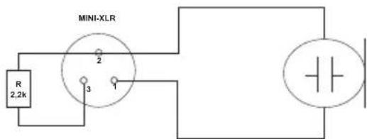 LD Systems U518 MC - BELTPACK MINI-XLR PIN ASSIGNMENT - 3