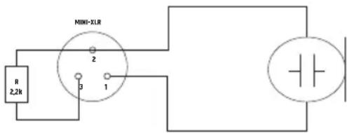LD Systems U508 R2 - ASSEGNAZIONE PIN BELTPACK MINI-XLR - 3