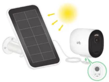 ARLO Go 2 - Chargeur à panneau solaire - 1
