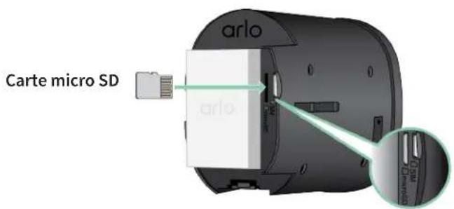 ARLO Go 2 - Retirer une carte micro SD - 2