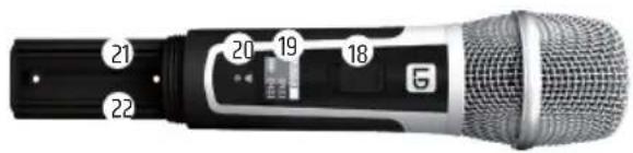LD Systems U508 MC - HANDHELD TRANSMITTER - 1