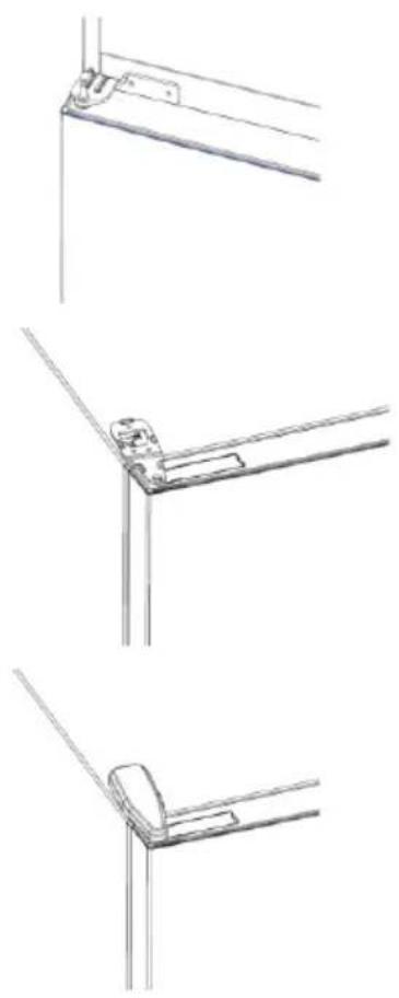 HAIER HDW3620DNPD - WECHSELN DER TÜRAUFHÄNGUNG - 3