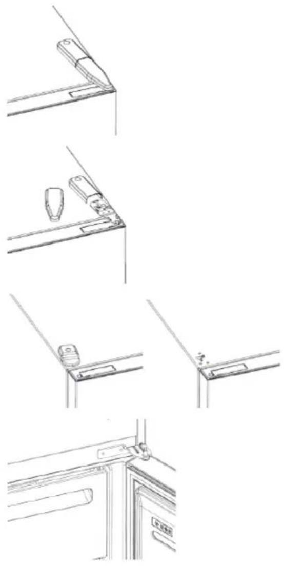 HAIER HDW3620DNPD - REVERSIBILIDADE DA PORTA - 1