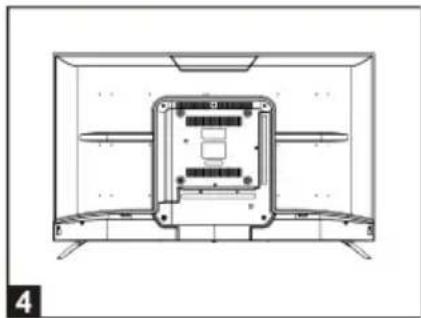 SCHNEIDER SC43S1FJORD - - Mounting of the stand - 4
