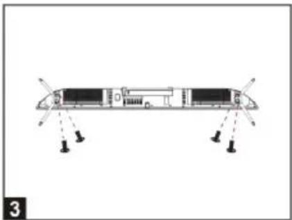 SCHNEIDER SC43S1FJORD - - Mounting of the stand - 3
