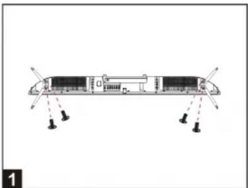 SCHNEIDER SC43S1FJORD - • Disassembly of the stand - 1