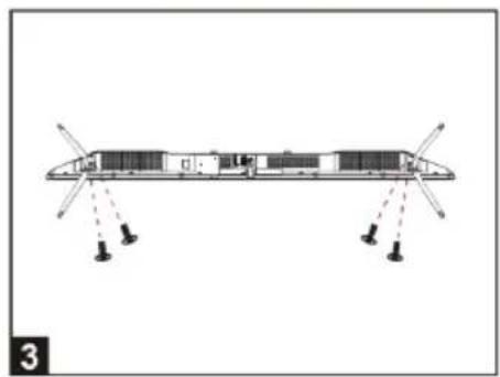 SCHNEIDER SC50S1FJORD - - Mounting of the stand - 3