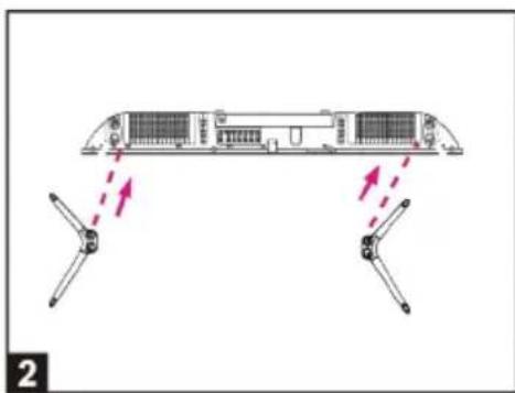 SCHNEIDER SC32S1FJORD - Mounting of the stand - 2