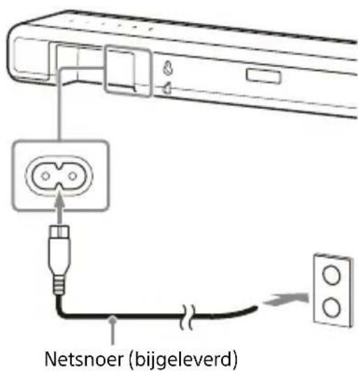 SONY HTA3000 - Aansluiten op een stopcontact - 1