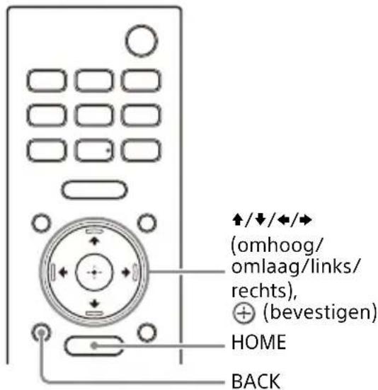 SONY HTA3000 - Het menu Home gebruiken - 1