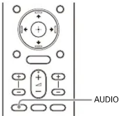 SONY HTA3000 - Disfrutar de sonido de emisión multiplex (AUDIO) - 1