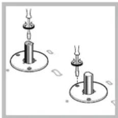 HOTPOINT PH 941MSTV (IX)HA - Replacing the Triple ring burner nozzles - 3