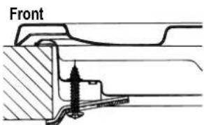 HOTPOINT PH 941MSTV (IX)HA - Hook fastening diagram - 3
