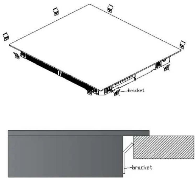 HAIER IMove Series 6 HAMTSJ54MB1F - Adjusting the bracket position - 1