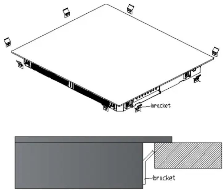 HAIER IMove Series 6 HAMTSJ54MB1F - Regolazione della posizione delle staffe - 1