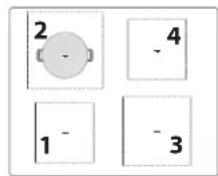WHIRLPOOL WS Q7360 NE - VHODNA VE'KOST DNA PANVICE/HRNCA PRE ROZNE VARNE ZONY - 1