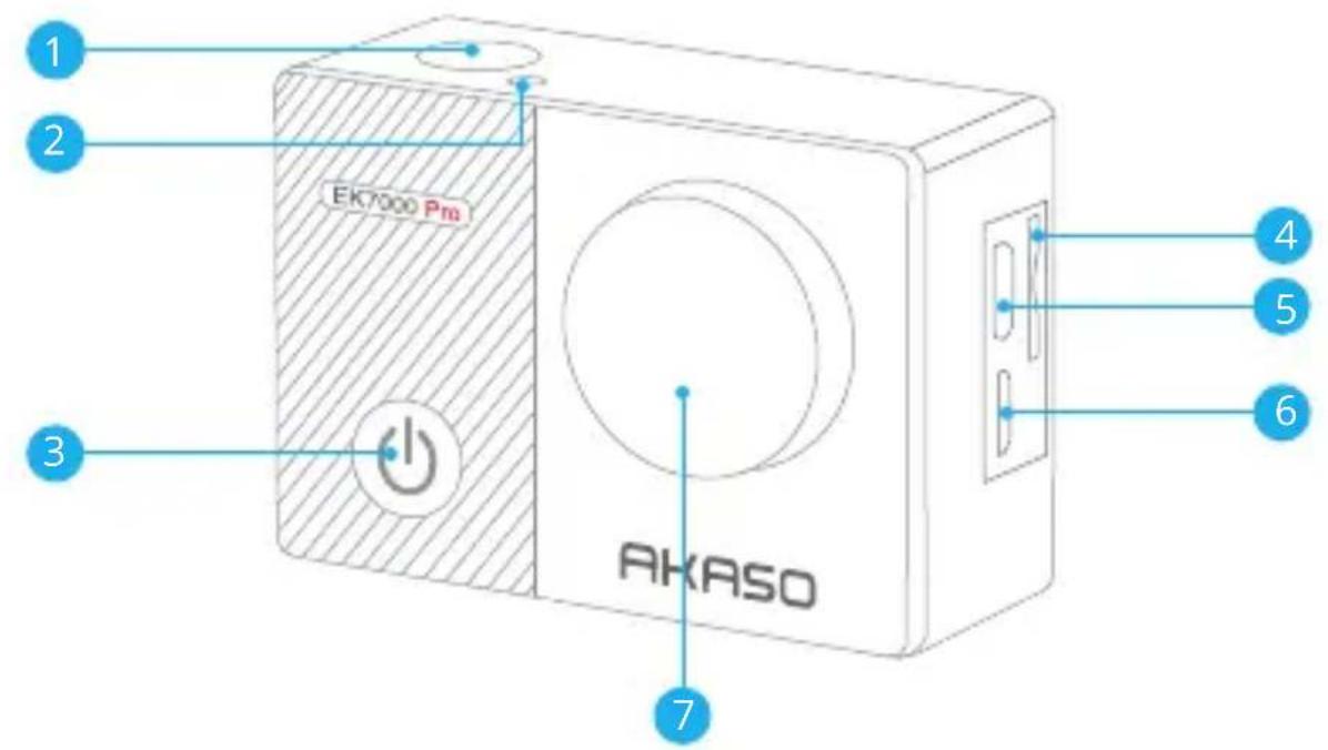1 2 EK7000 Pm 3 AKASO 4 5 6 7