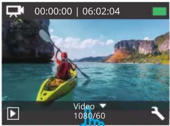 Akaso EK7000 Pro - MODI ÜBERBLICK - 1
