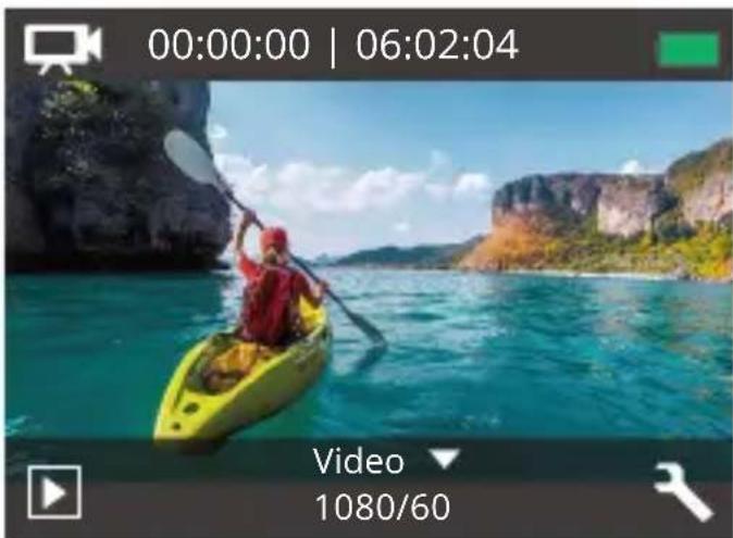 Akaso EK7000 Pro - Tryb Wideo - 1