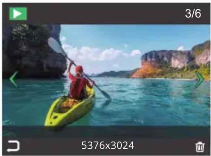 Akaso EK7000 Pro - VIEWING VIDEOS AND PHOTOS ON YOUR EK7000 Pro - 5