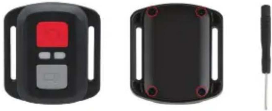 Akaso EK7000 Pro - Sostituzione Batteria CR2032 per Telecomando della Fotocamera D'Azione AKASO - 1