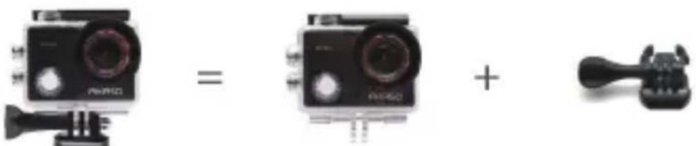 Akaso EK7000 Pro - MOUNTING YOUR CAMERA - 3