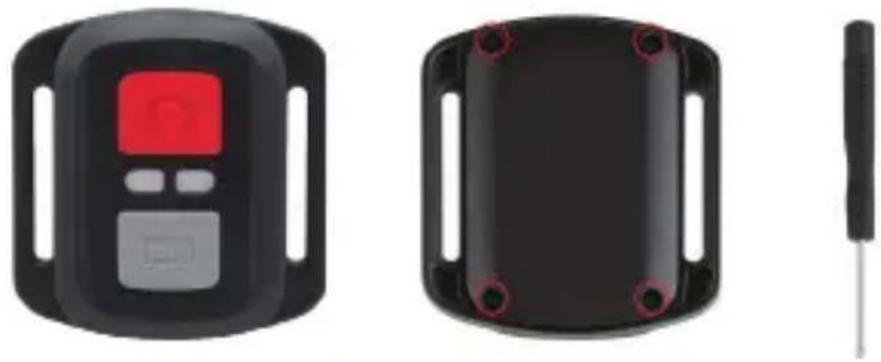 Akaso EK7000 Pro - CR2032 Batterie Ersatz für EK7000 PRO Action Kamera Fernbedienung - 1