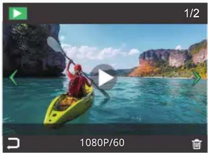 Akaso EK7000 Pro - VIEWING VIDEOS AND PHOTOS ON YOUR EK7000 Pro - 4
