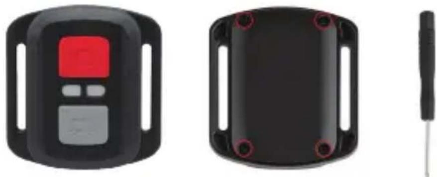 Akaso EK7000 Pro - Remplacement de batterie CR2032 pour télécommande caméra d'action AKASO - 1