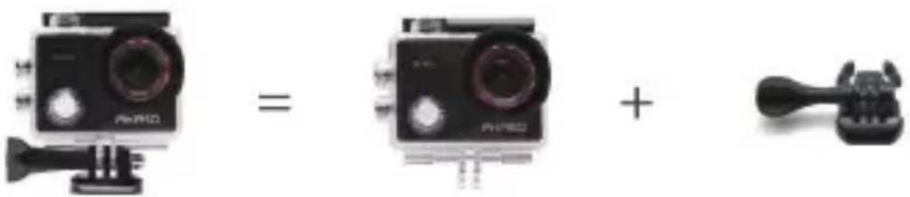 Akaso EK7000 Pro - EK7000 PROに動画と画像を削除 - 2