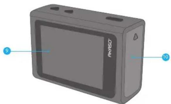 Akaso Brave 6 - CR2032 Batterie Ersatz für AKASO Action Kamera Fernbedienung - 6