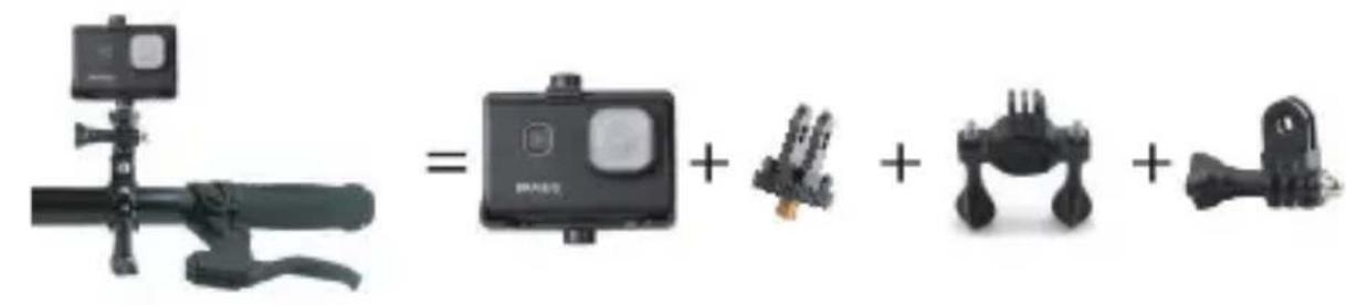 Akaso Brave 6 - MOUNTING YOUR CAMERA - 2