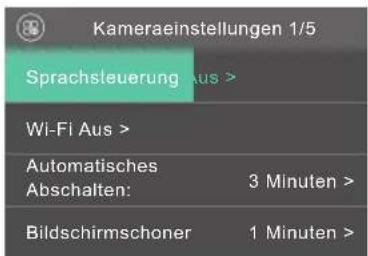 Akaso Brave 6 - Kameraeinstellungen Modus - 1