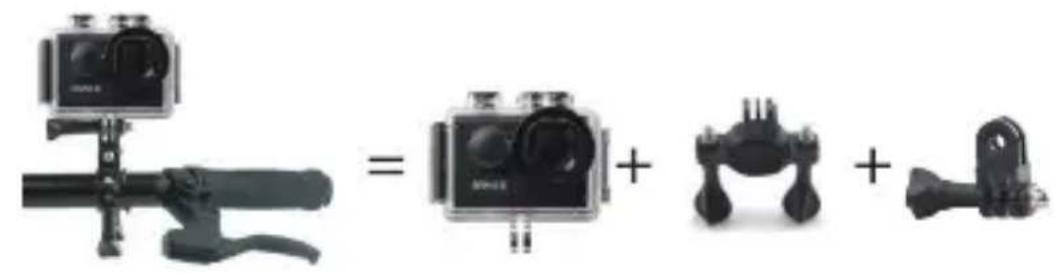 Akaso Brave 6 - MOUNTING YOUR CAMERA - 3
