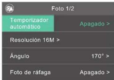 Akaso Brave 6 - Modo de configuración de Foto - 1