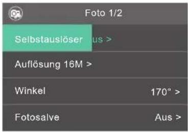 Akaso Brave 6 - FOTOEINSTELLUNGEN MODUS - 1