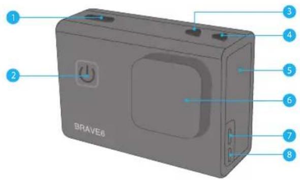 Akaso Brave 6 - CR2032 Batterie Ersatz für AKASO Action Kamera Fernbedienung - 5