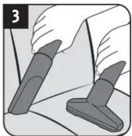 DIRT DEVIL Beat 2.1 - Assemble appliance and adjust nozzles to surface - 3