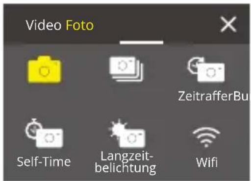 Video Foto ZeitrafferBu Self-Time Langzeit- belichtung Wifi